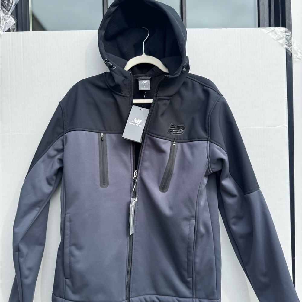 New Balance Men's Hooded Softshell Jacket New With Tag! #Sale